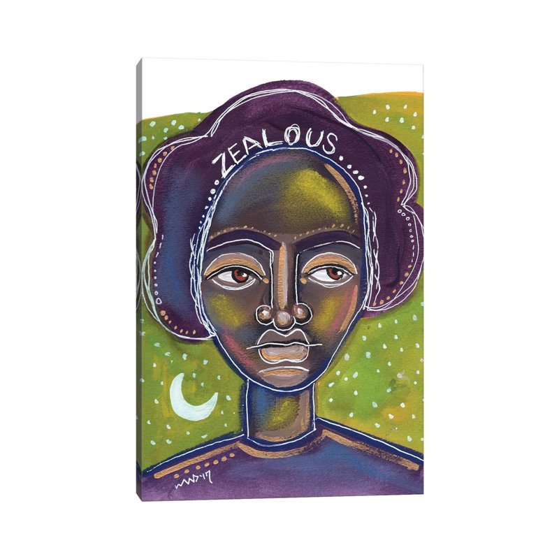Zealous by Akaimi The Artist - Wrapped Canvas Print, 20.32 cm H x 30.48 cm W