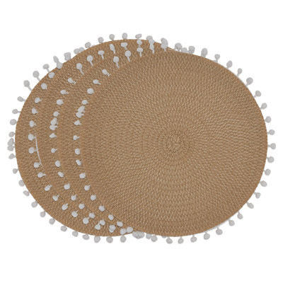 Napperon Mint Modern Pom Pom