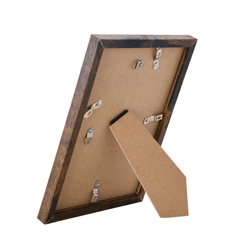 Dark Walnut Picture Frame - Set of 5