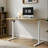 Adonia 47"Home Office Electric Adjustable Height Standing Desk With Multiple Functions-1152835228