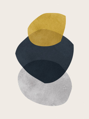 Modern Shapes Balance Print, Size, Format, Frame Color