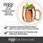 Dawud Plated Stainless Steel Moscow Mule Mug-121644757