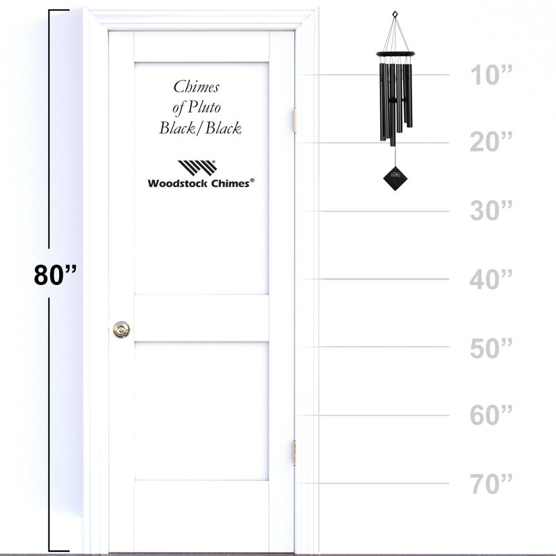 Carillon Pluto ™, H 27 po x l 6 po x P 6 po