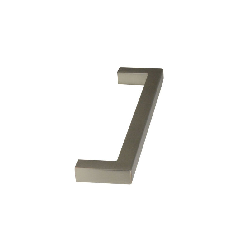 Poignée de meuble centrale 5 "Essex, Nickel brossé