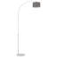 Lewallen 131cm Silver Arched Floor Lamp-1395384668