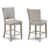 Gray Seat/Brown Frame