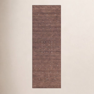 Simi Hand-Woven Geometric Cotton Wool Rug