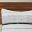 Ensemble de housse de couette en coton double / grand avec garnitures