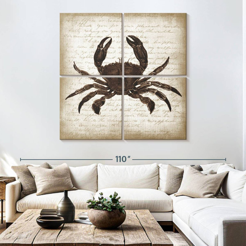 Crabe Brampt II, H 74 po x l 74 po