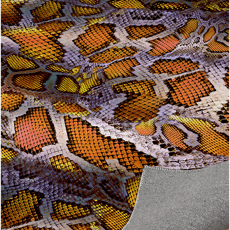 Python Low Pile Carpet Straight Rectangular Chair Mat, 9' x 12'