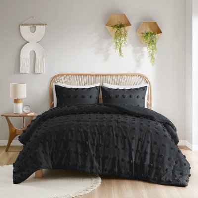 Lucy Clip Jacquard Comforter Set