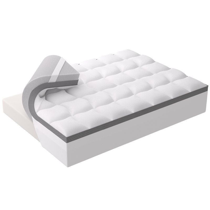 Bedsure 4 Inch Memory Foam Mattress Topper, Twin XL