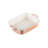 Le Creuset Enameled Cast Iron Signature Rectangular Roaster, 5.25Qt., Peche