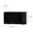 West Bend 0.9 cu. ft. Microwave Oven