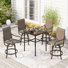 Alyne 4 - Person Patio Dining Set with Square Table