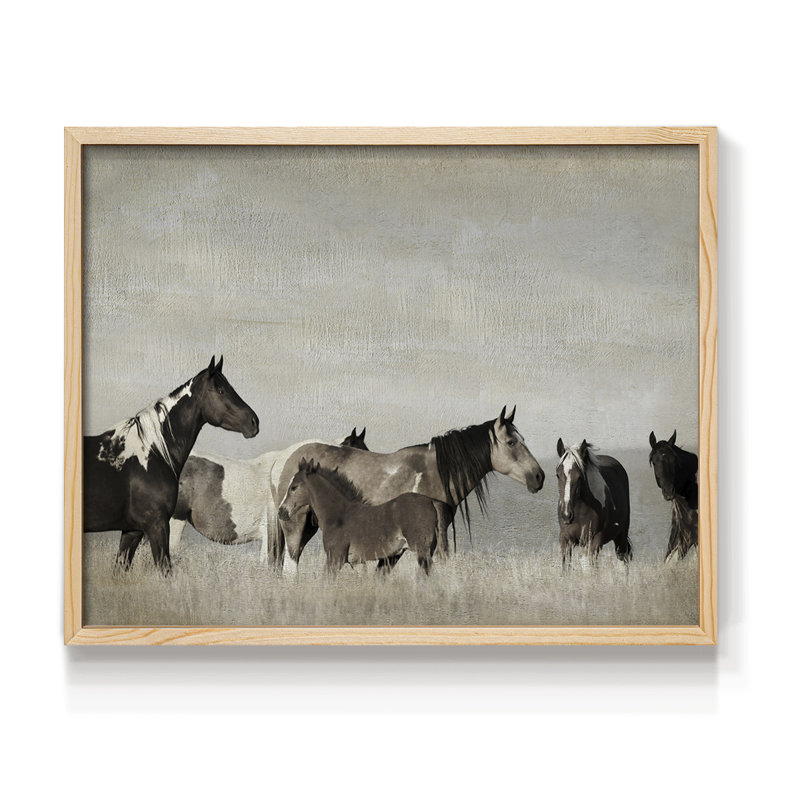 Ranging Free -Framed Print - Restickable, Naturel, H 11 po x l 14 po