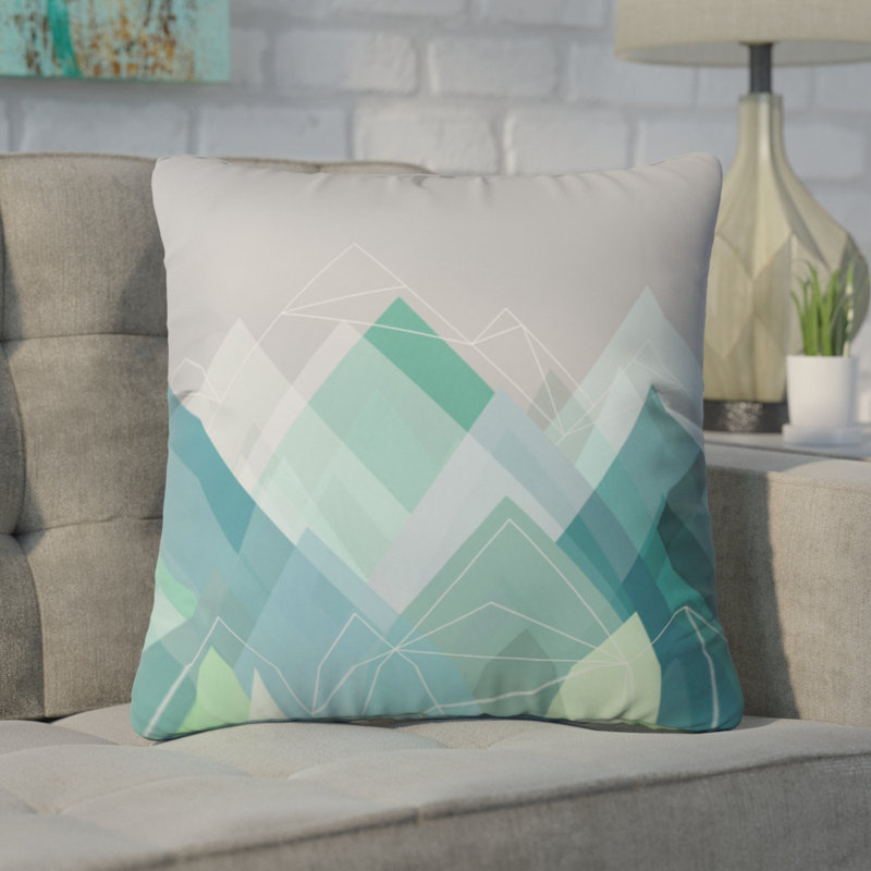 Coussin décoratif extérieur Mareike Boehmer, 18 po x 18 po