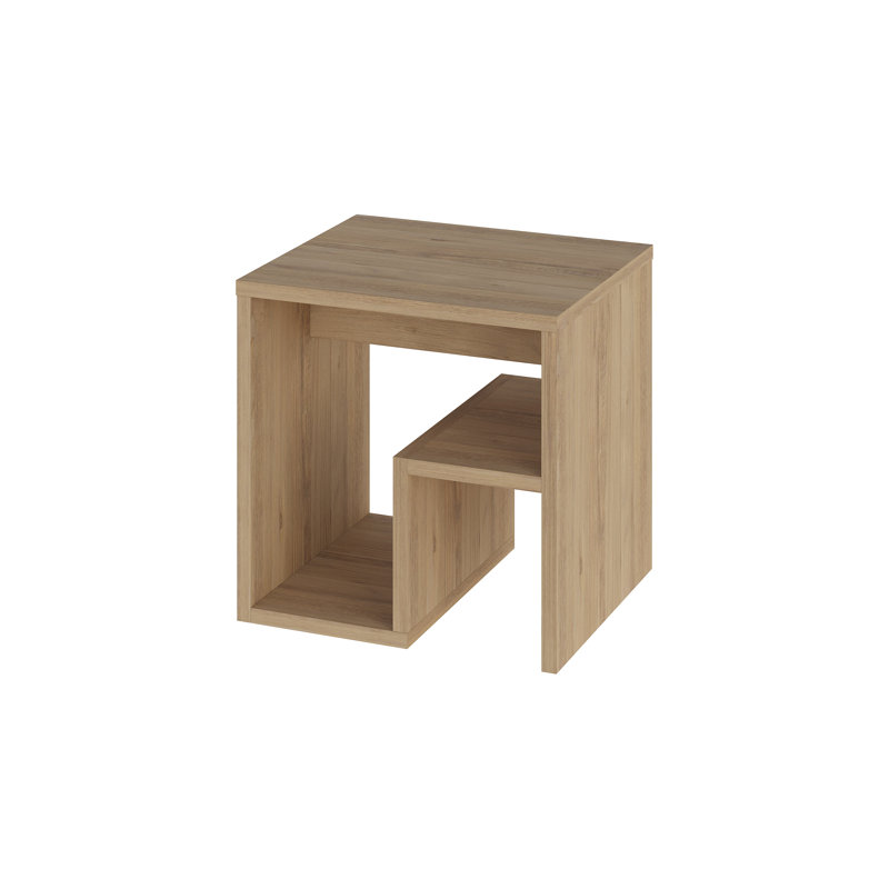 Sierd End Table, Sapphire Oak