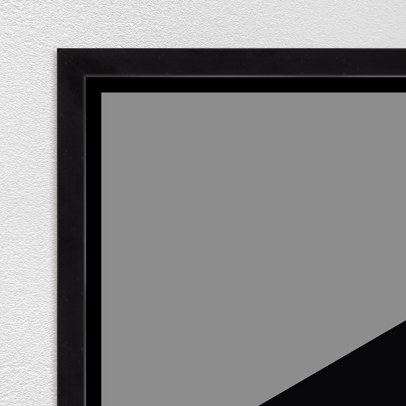 «Poly Form Multi 6» par Jeffrey Goodman - impression, Image au pinceau gel, H 37,75 po x l 37,75 po x P 1,5 po