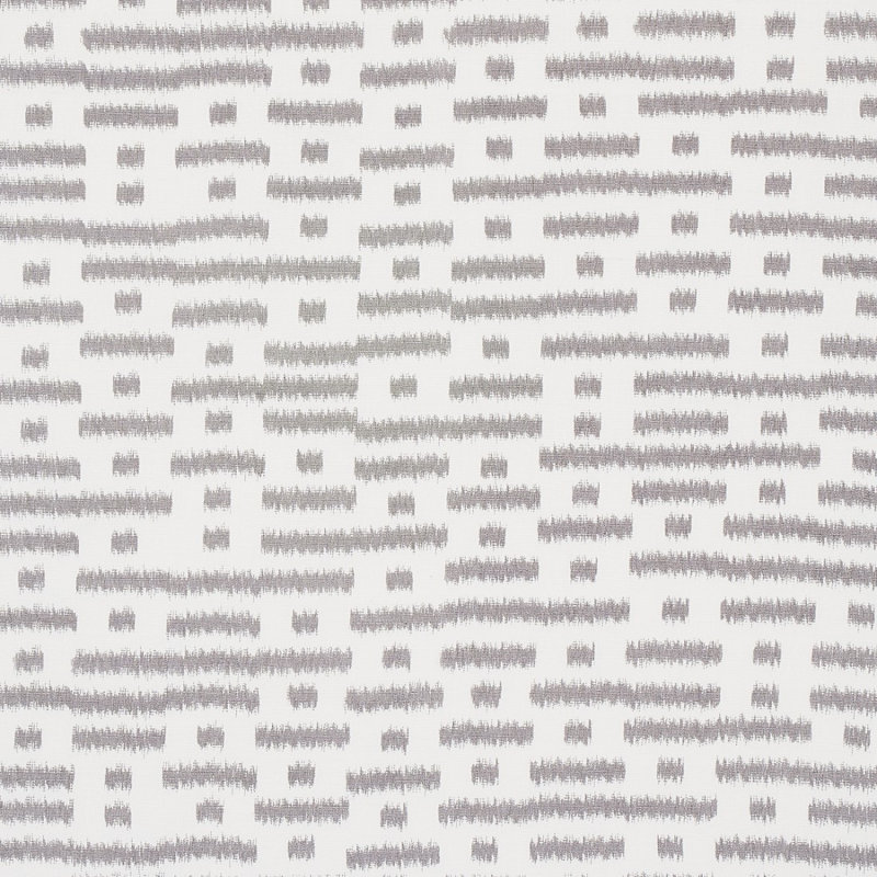 Abstract Ikat Fabric, Charcoal