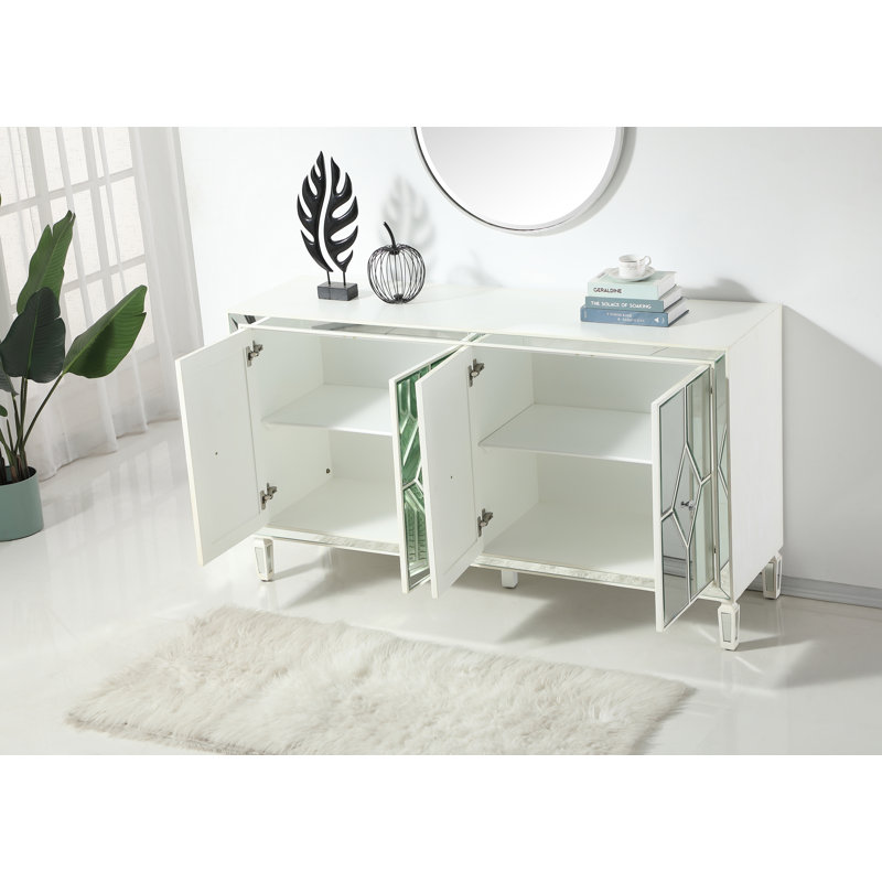 Bashaw Accent Cabinet, Antique White