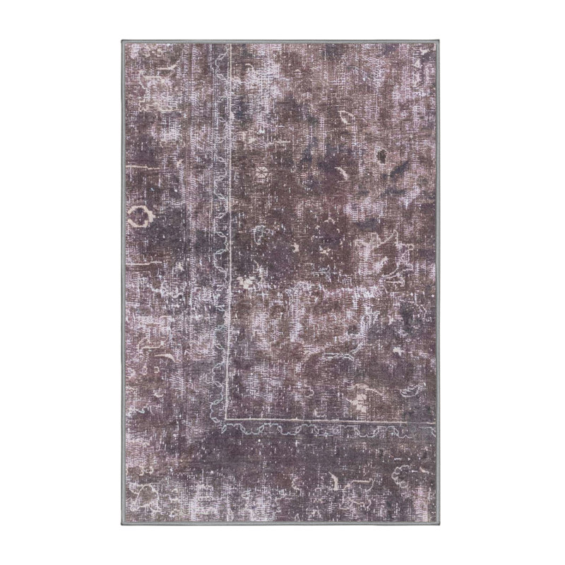 Tapis abstrait moderne 2047, Tapis de couloir 2 pi x 5 pi