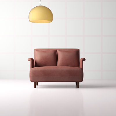Shivani 47.645'' Velvet Sofa Bed