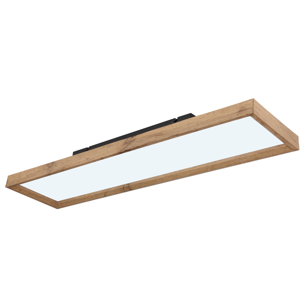 LED-Bündige Deckenleuchte 1-flammig Nuss, 51 cm