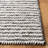 Braintree Flat Weave Wool/Cotton Rug in Ivory/Black-529709783