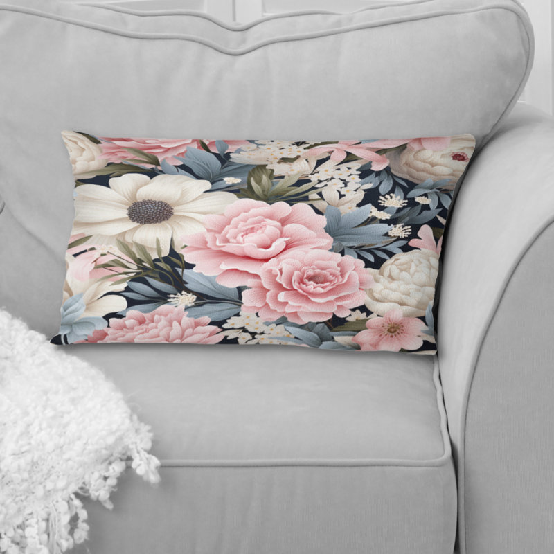 Coussin Boho Pastel Blooms