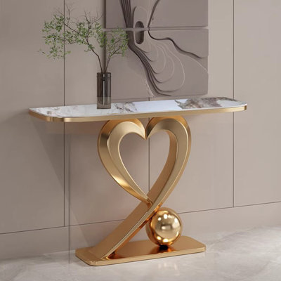 Console en pierre frittée de style italien