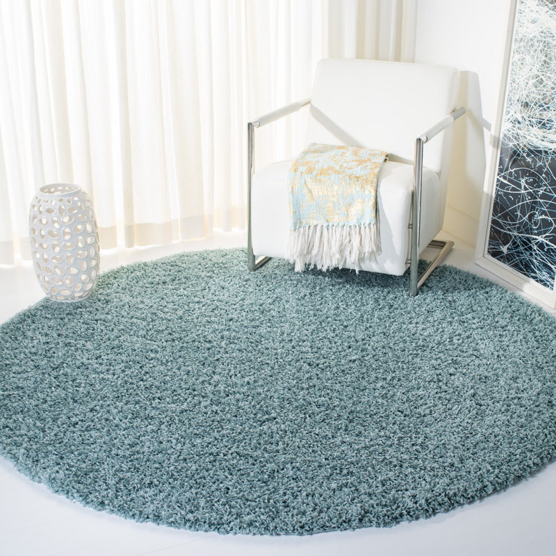 Tapis écume de mer Amoroso, Rond 6 pi 7 po