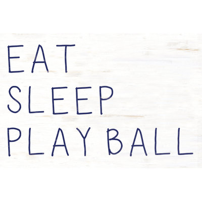 Play Ball - Wrapped Canvas Painting