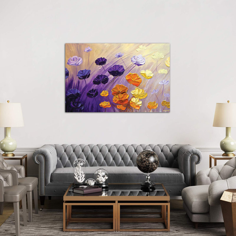 The Garden by Osnat Tzadok - Wrapped Canvas Print, 66.04 cm H x 45.72 cm W x 1.91 cm D