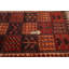 Tapis traditionnel rétro à motif géométrique 4 x 7