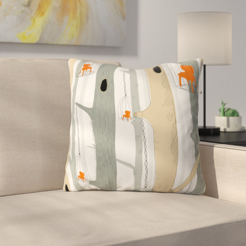 Throw Pillow, 18" x 18"