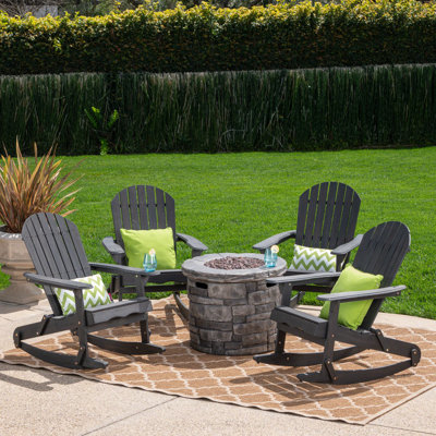 Nash 5 Piece Multiple Chairs Seating Group by Winston Porter