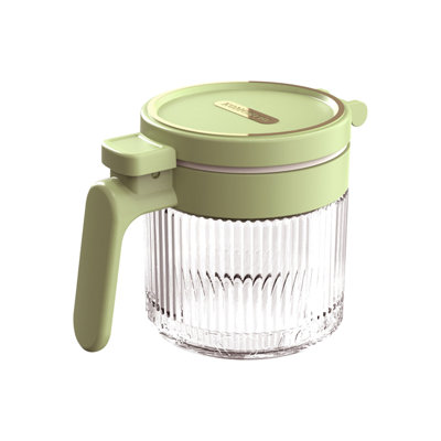 spice jar Pressing Glass Spice Jar MSG Seasoning Storage Sealed Sugar Shaker Kitchen Seasoning Jar