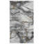 Tapis gris et or à motif abstrait Swindle-1773938086