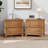 3-Drawer Side Table Set for Living Room, Hallway, Entryway
