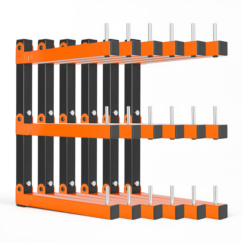 3 cm W Steel Wall Mounted Shelving Unit