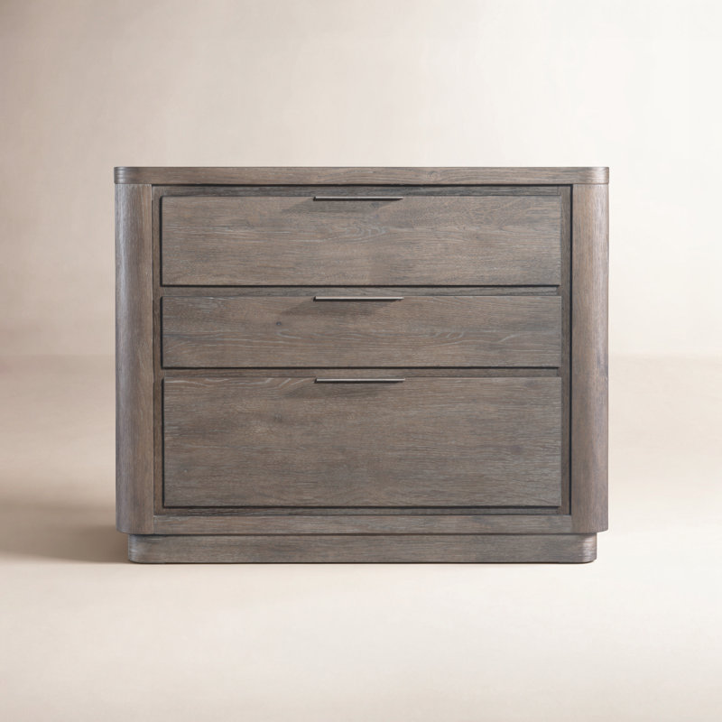 Outline 3-Drawer Nightstand