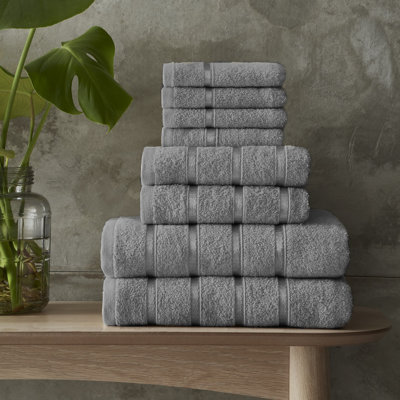 Bath Towels - Set of 8