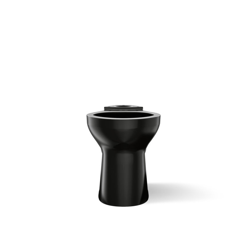 Cuvette de toilette allongée Highline, Noir