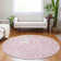 Premium Machine Washable Prisco Pink Rug