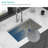30" Undermount Kitchen Sink - 30*19*9 Inch Single Bowl 16 Gauge Stainless Steel Ledge Workstation Kitchen Sinks