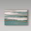 « gilded storm i bleu-vert », reproduction d’art sur toile tendue-31867083