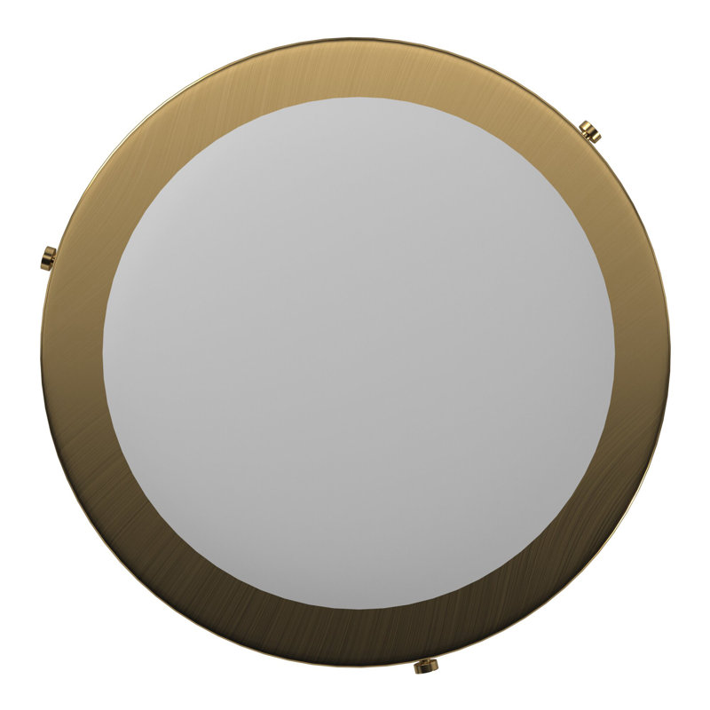 Charlotte 3 Light Semi Flush Mount, Brushed Caramel