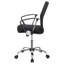 Chaise de bureau pivotante à roulettes
