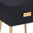 Gold Side Table With 2 Drawer-1640795251